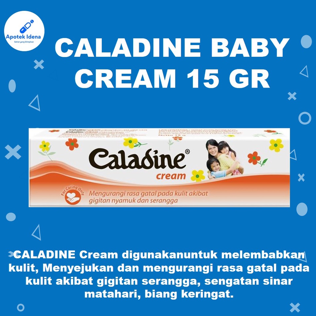 Caladine Cream 15 GR Krim Kulit Untuk Biang Keringat