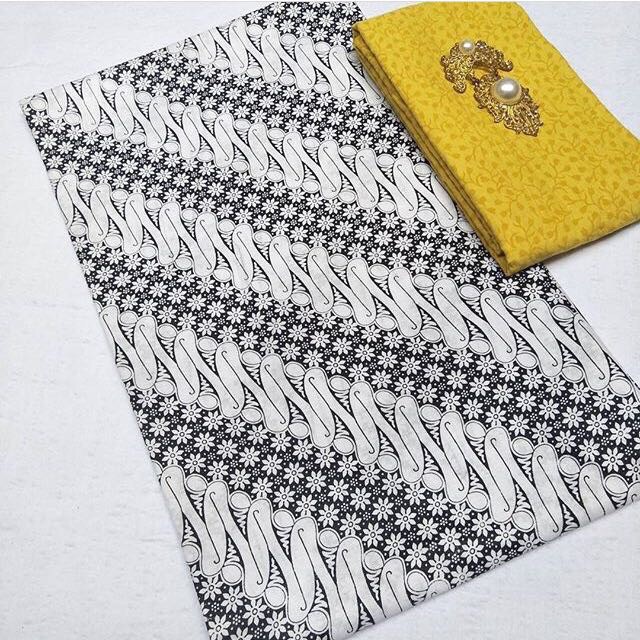 Kain batik seno putihan embos dijual terpisah