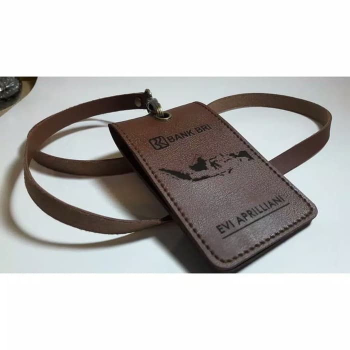 

Dijual ID Card Holder 2 Slot Magnet Lipat Customized Faux Leather Terlaris Limited