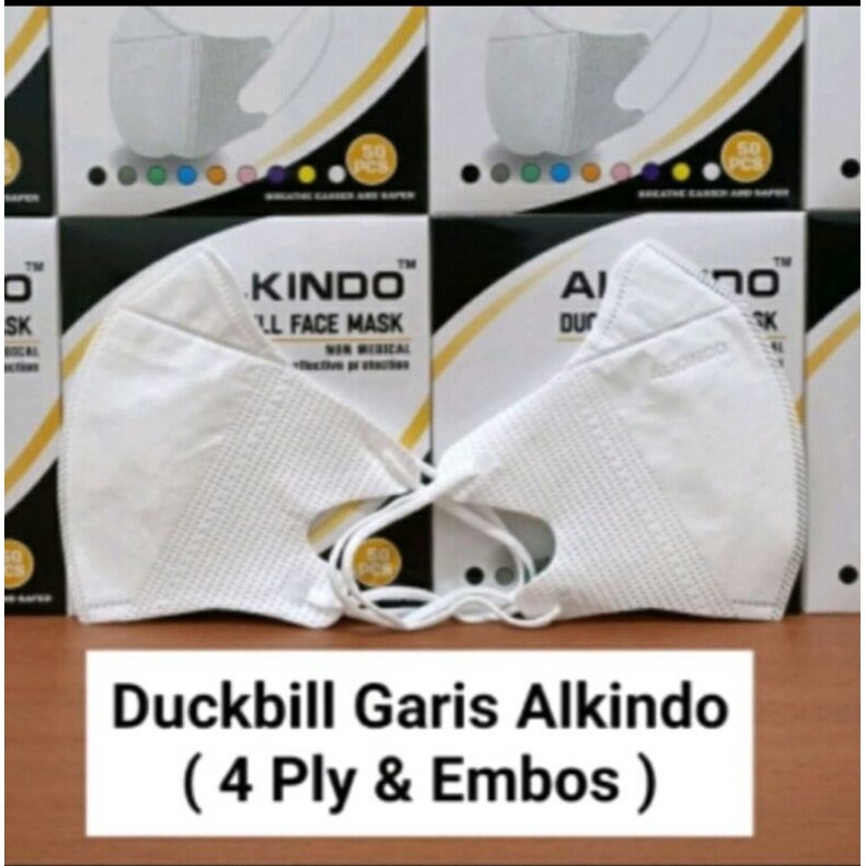 Masker Duckbill alkindo 50pcs
