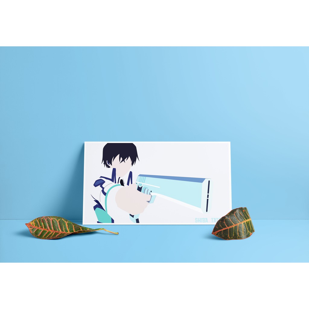 Poster Block Anime Mahouka Koukou No Rettousei - Shiba Tatsuya