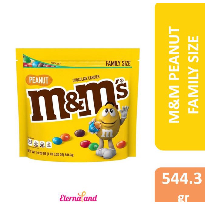 

M&M Chocolate Family Size - Cokelat Mnm