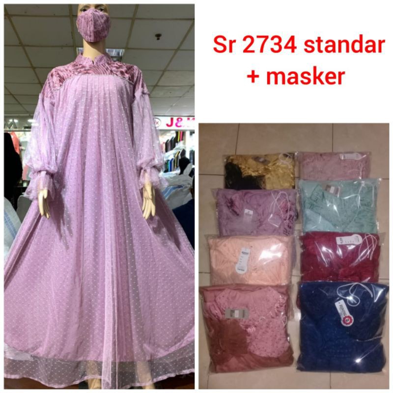 Gamis Tile Brokat Mewah Sultan