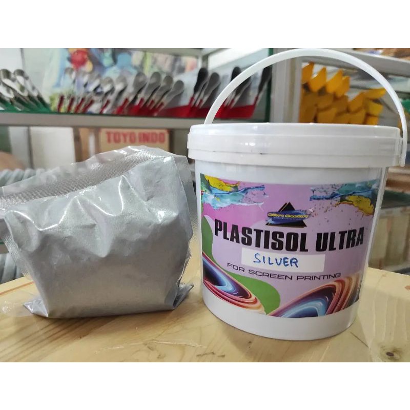 

plastisol SILVER 1kg