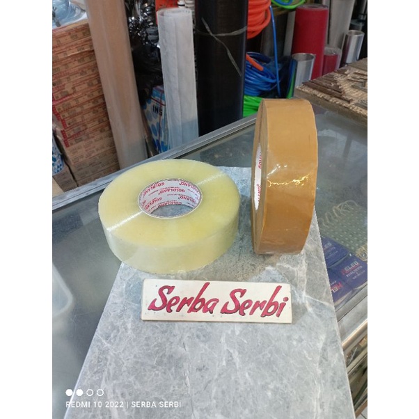 (500YARD LAKBAN) Lakban isolasi tape 2" Jumbo 500yard