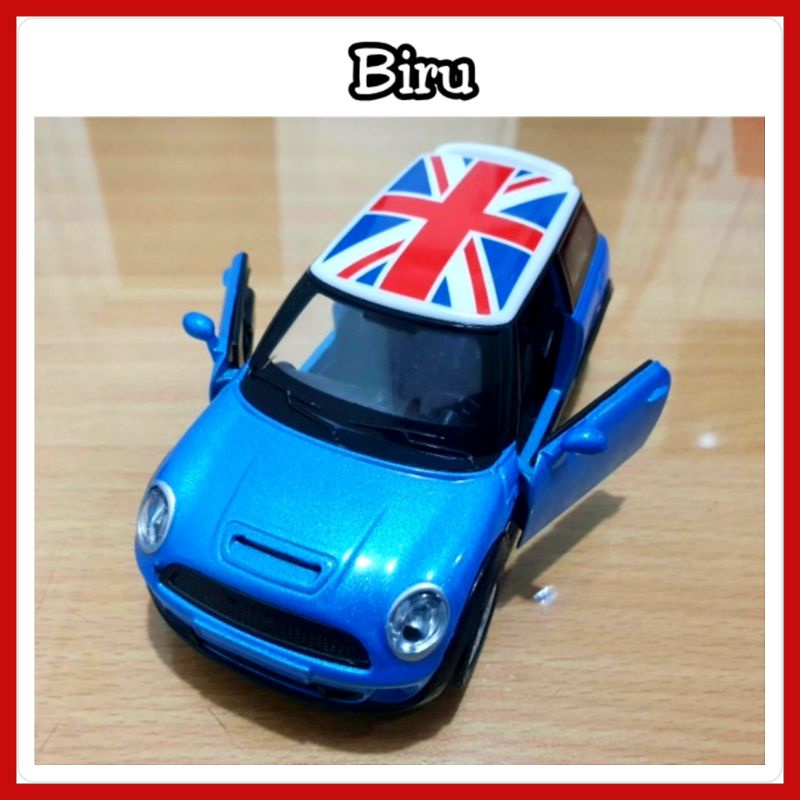 Mainan Miniature Display Mobil Mini Cooper