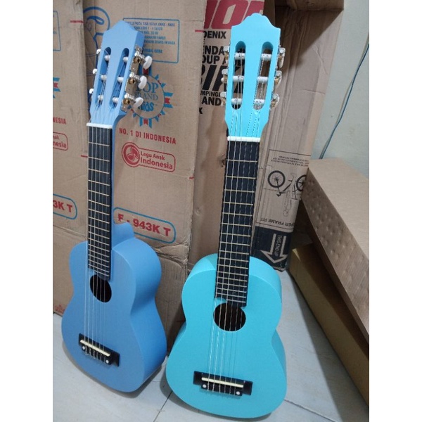 Gitar lele senar 6nilon./Guitar LELE GL-1 yammha/alatmusik murah bonus paking kayu