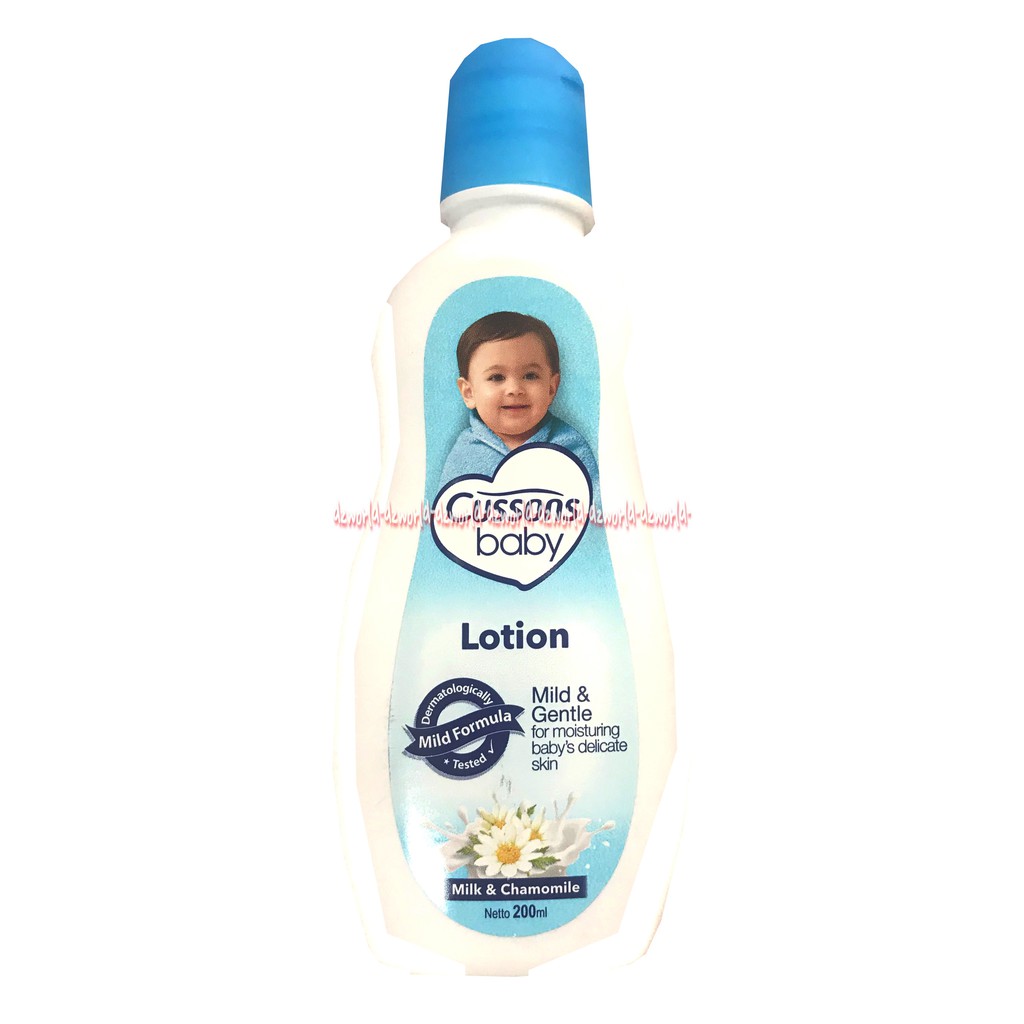 Cussons Baby Lotion Krim Pelembab Untuk Bayi Tersedia 3 Pilihan Warna 200mL