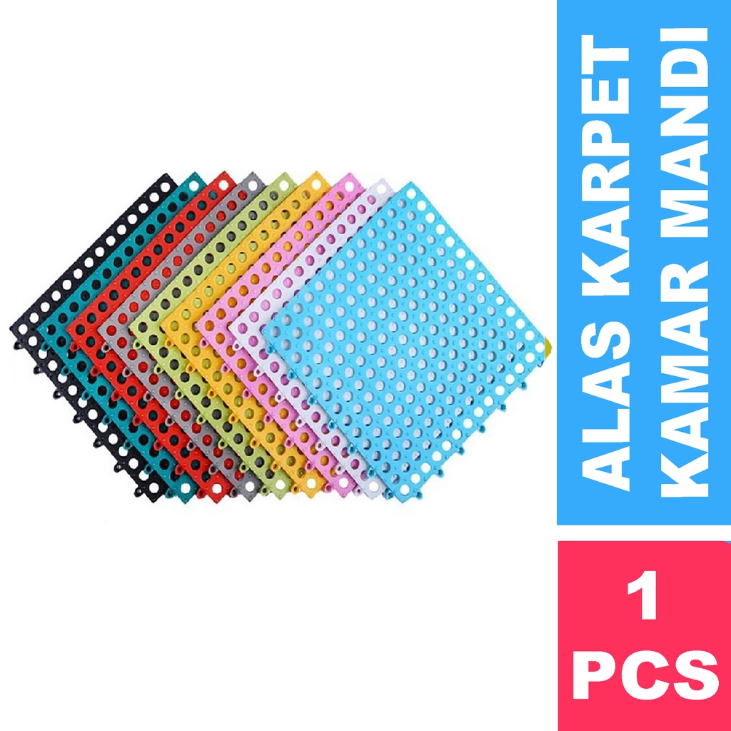 Bisa COD Alas Karpet Kamar Mandi - Matras Kamar Mandi Anti Slip 1 PCS