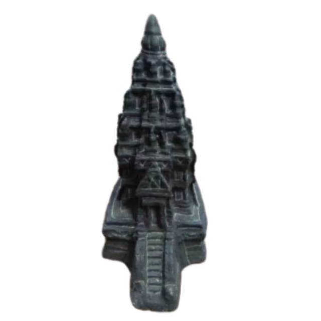 TERMURAH! MINIATUR CANDI PRAMBANAN SATU PINTU 14x9x6,5 cm BAHAN BATU - DEKORASI SOUVENIR PAJANGAN