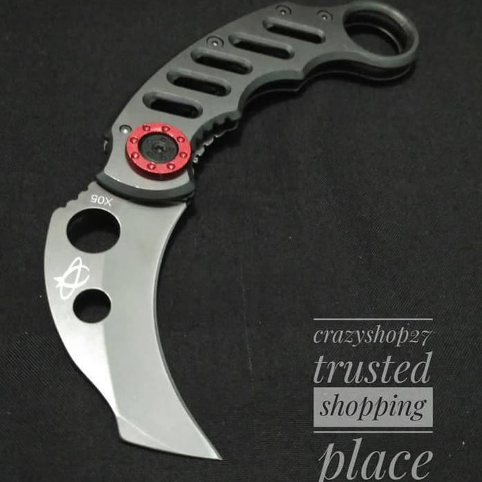 Promo Belati Karambit Mantis Belati Lipat X05 Murah