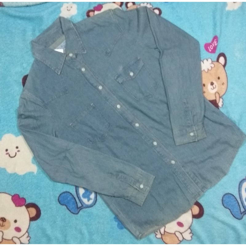 Kemeja Denim Selvege