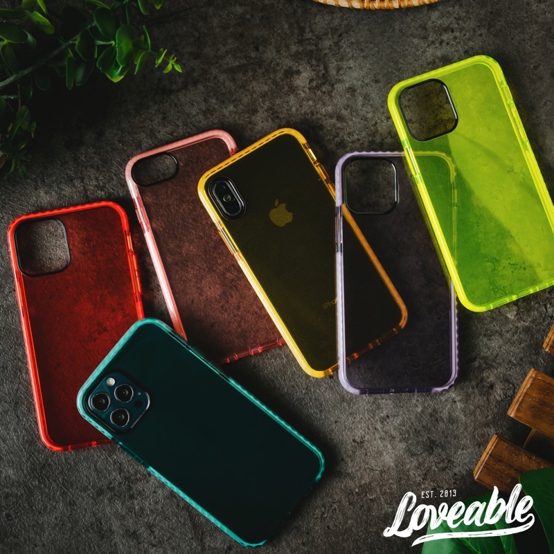 antiknock impact colorful case anticrack iphone 6 7 8 se2020 plus