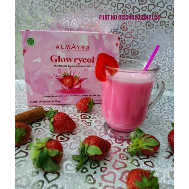 

GLOWRYCOL Strawberry By Almayra - The Ultimate Recipe for Beauty Skin