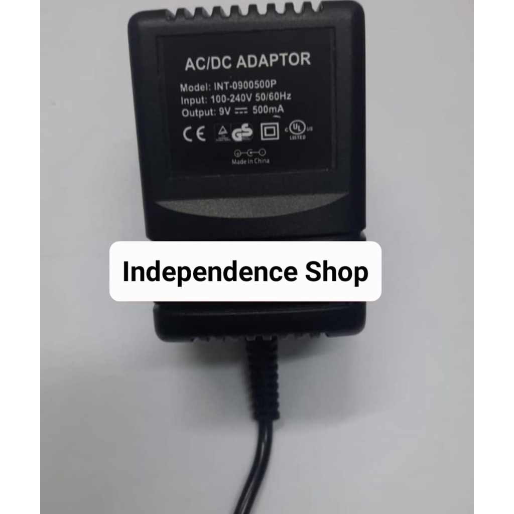 POWER AC/DC Adaptor 9V 500mA