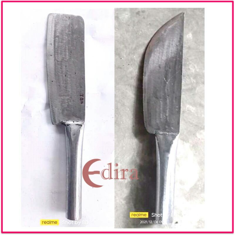 Pisau/Golok Gagang Pipa Besi Ukuran Kecil