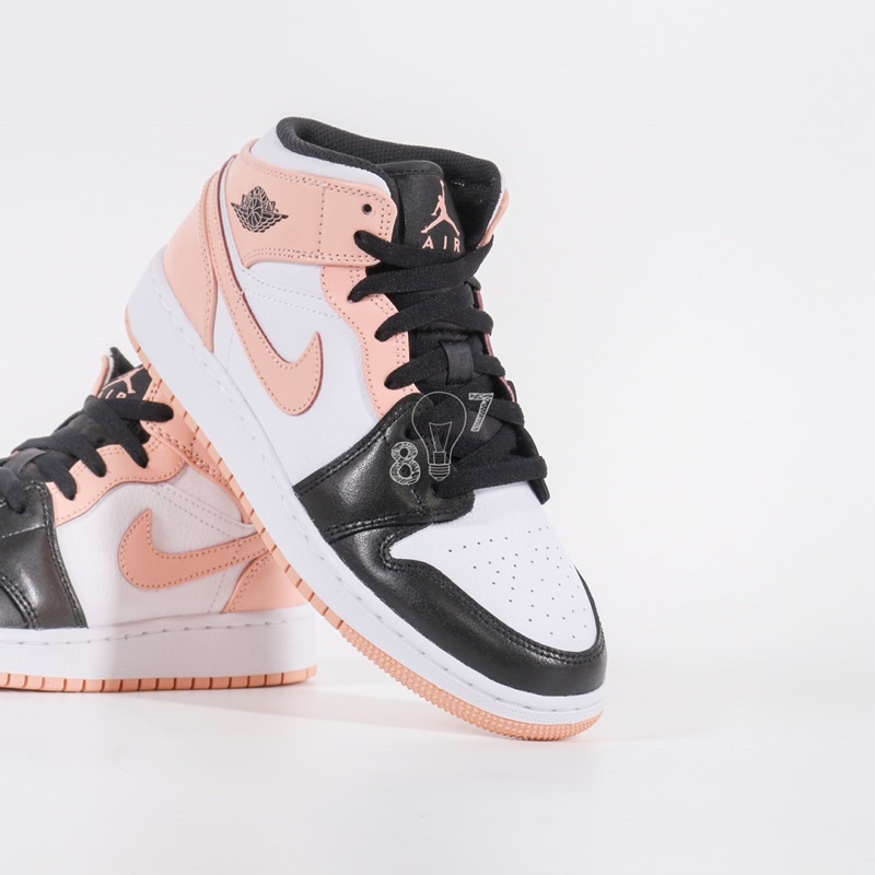 Air Jordan 1 Mid Crimson Tint GS Women