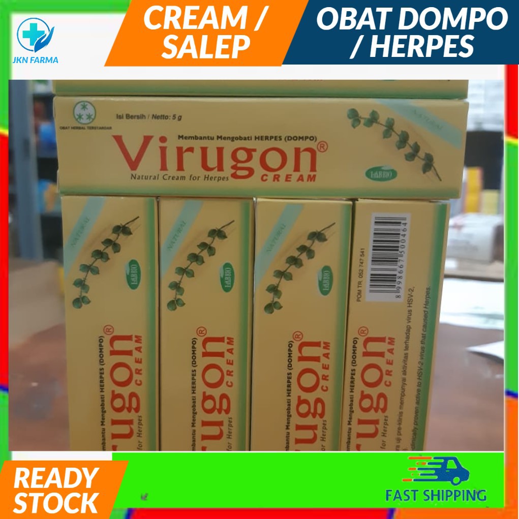 OBAT SALEP HERPES / DOMPO VIRUGON CREAM