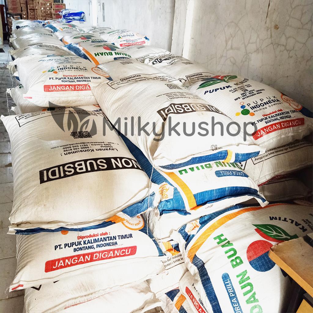 PUPUK KALTIM UREA PRILL DAUN BUAH 1 KG REPACK NON SUBSIDI