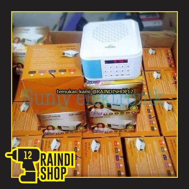 RA1986 ELEKTRONIK SPEAKER ADVANCE TP BEST 600 SPEAKER DIGITAL ALQURAN TP600 BY RAINDISHOP12