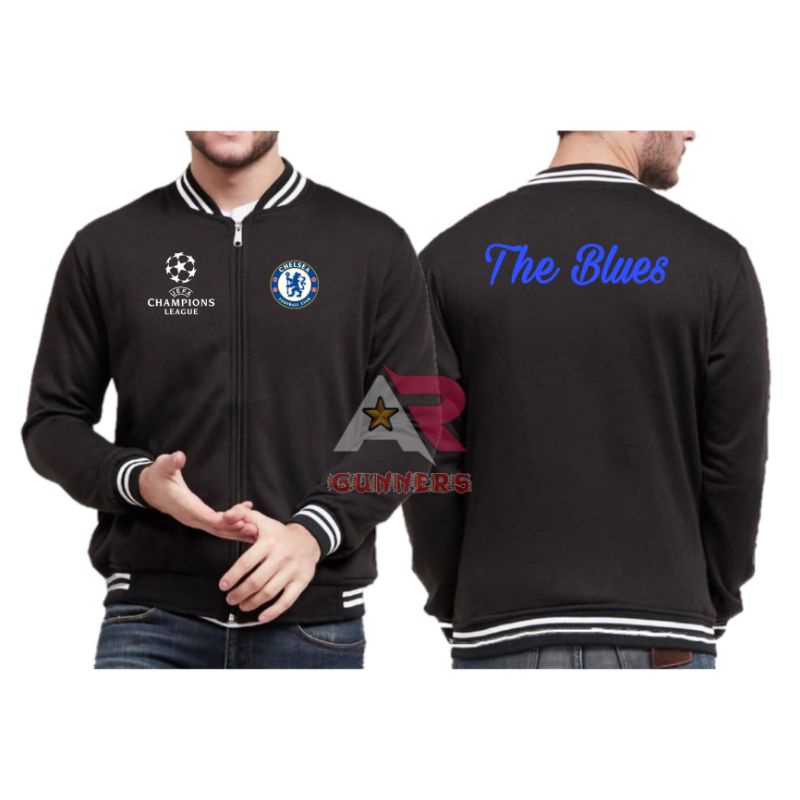 JAKET CHELSEA FC JAKET BOLA PRIA WANITA TERBARU