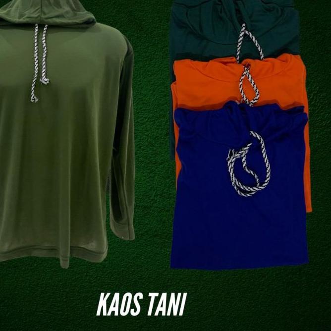 TERLARIS BAJU TANI KUPLUK / KAOS TANI KUPLUK / KAOS SAWAH LENGAN PANJANG / ATASAN POLOS LENGAN PANJA