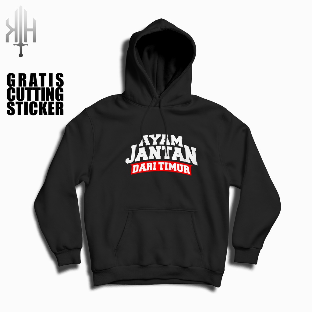 Hoodie Ayam Jantan Dari Timur PSM Makassar-Sweater Pria-Sweater Wanita