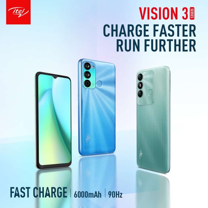 INFINIX ITEL Vision 3 2/32 Ram 2GB Internal 32GB Garansi Resmi