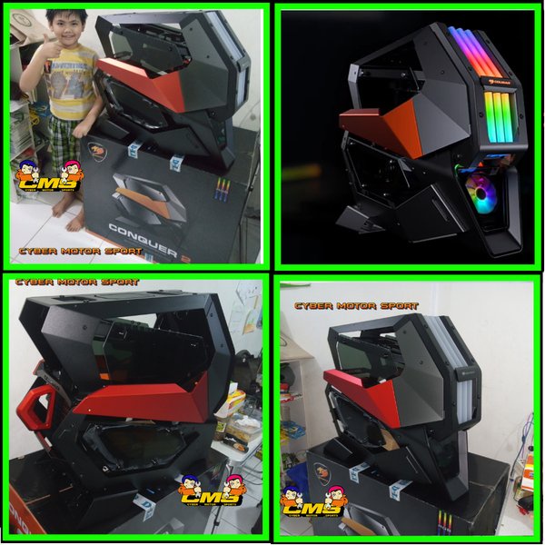 Gaming PC CASE . casing PC gamer . casing komputer sultan. cougar
