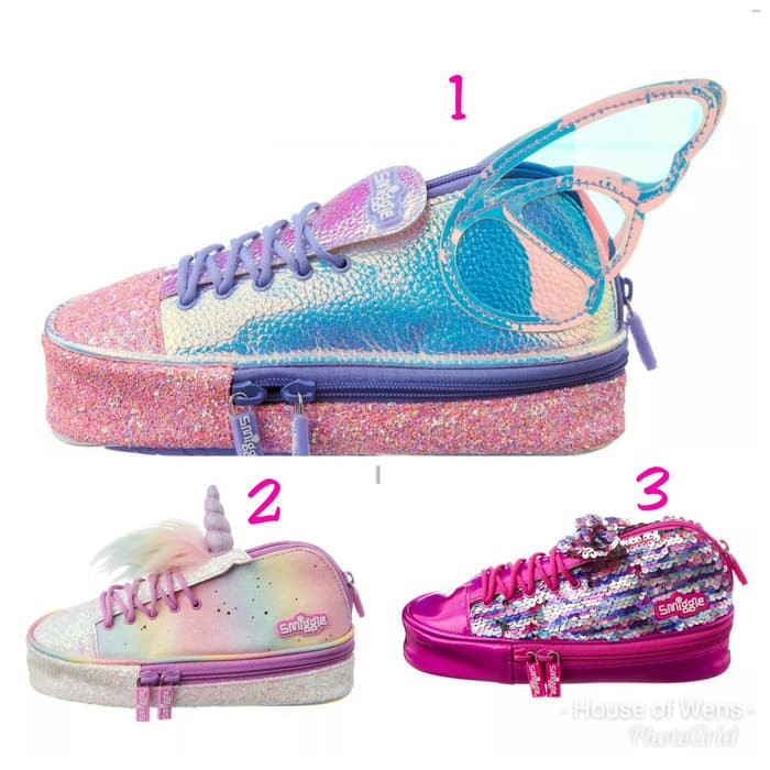 

SMIGGLE SNEAKER SEEKER SHOE PENCIL CASE - TEMPAT PENSIL SMIGGLE - UNICORN