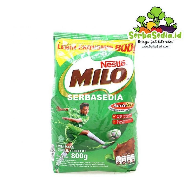 

MILO SERBUK COKLAT 800 GR