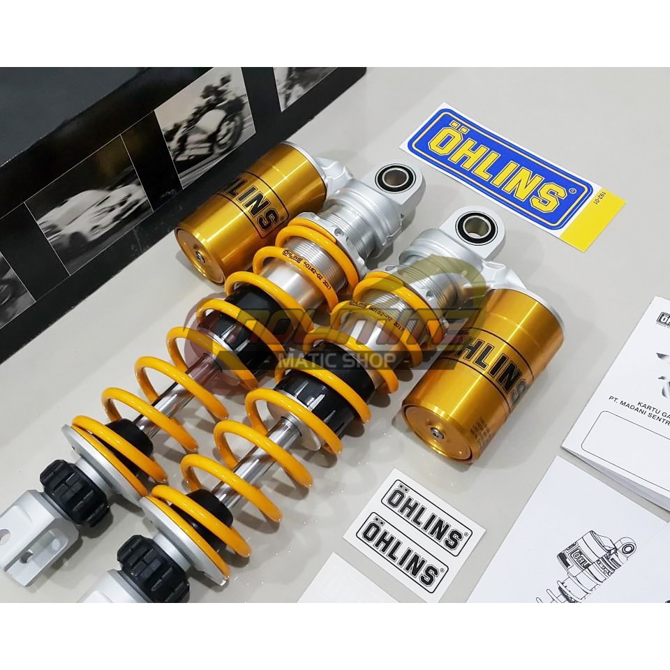 Shock / Shockbreaker OHLINS 306mm Tabung Atas Yamaha Aerox 155