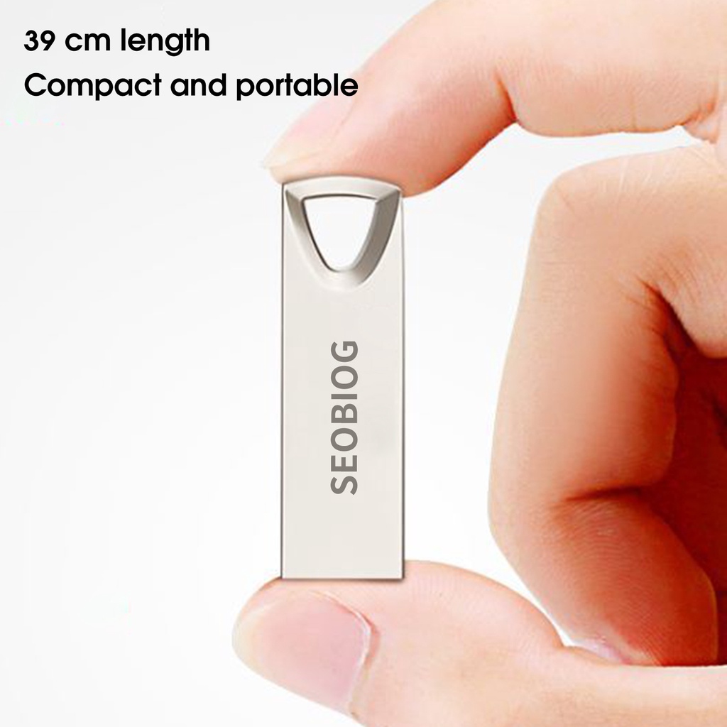 (Huluboy) Flashdisk USB 3.0 1TB / 2TB Plug &amp; Play Bahan Logam Tahan Air Untuk Komputer Desktop