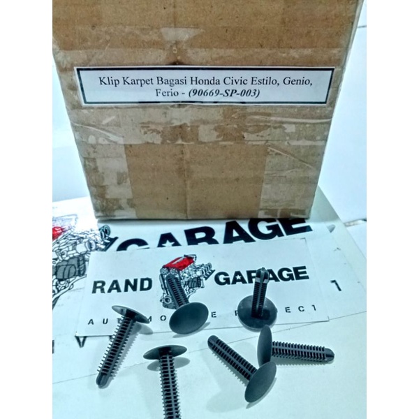 Klip Clip Bagasi Honda Civic Genio Ferio 90669-SP-004