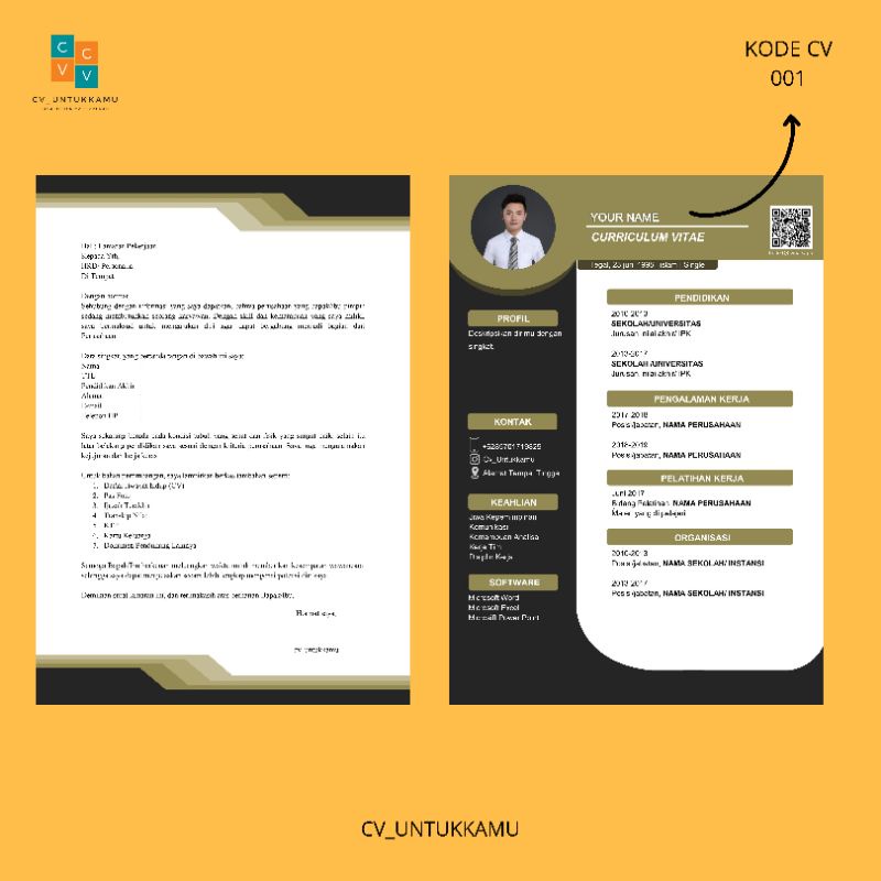CV Gratis Surat Lamaran