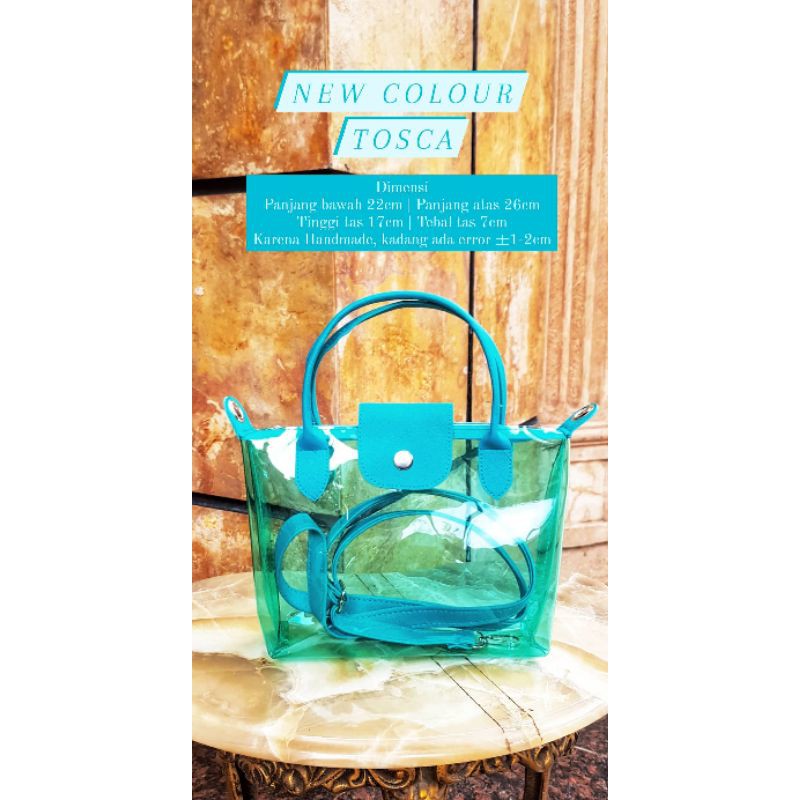 Mini PVC Bag / Transparan Jelly Mika Bag / Tas Selempang tahan air New Normal