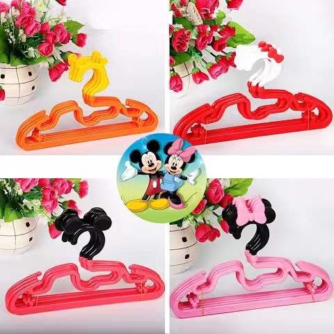 HIPPO LAND NEW!! Hanger Setelan Anak | Gantungan Baju Anak Motif Miky &amp; HK | Hanger Baby Display Anak 291-1