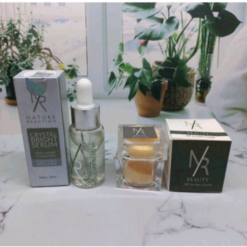 PAKET NR//Serum NR+cream BEAUTY [✓ membantu mencerahkan dan memutihkan]