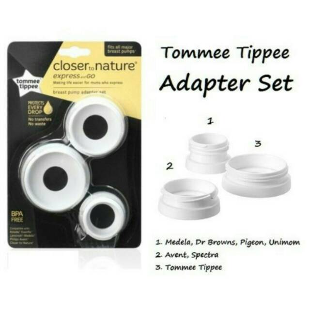 Tommee Tippee adapter Set