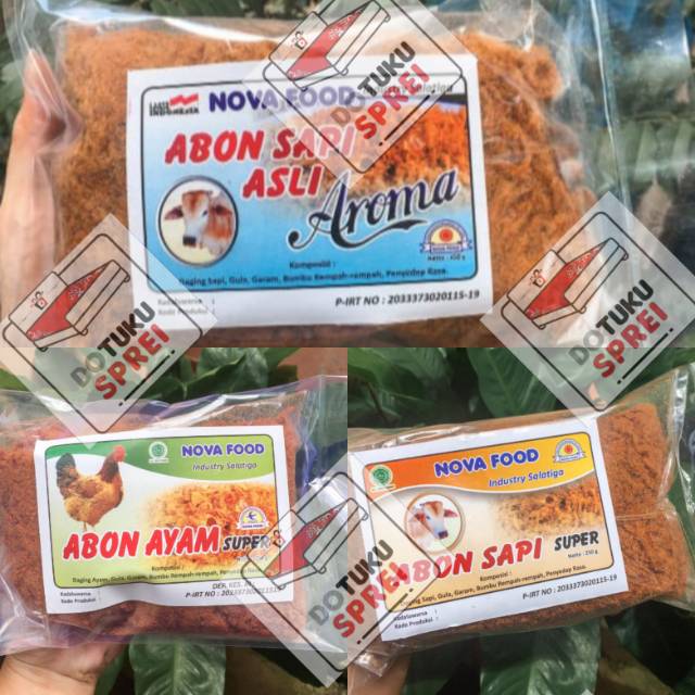 

Abon Nova Food Salatiga