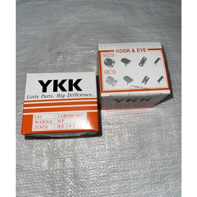 KANCING HAK TANAM HE YKK ORIGINAL