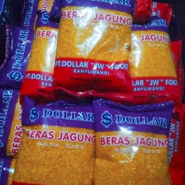 

Beras Jagung Cap Dollar Ready Gojek 500 Gram