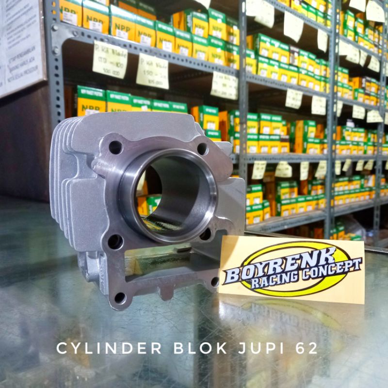 CYLINDER BLOK JUPITER Z DIAMETER 62-BOYRENK RACING