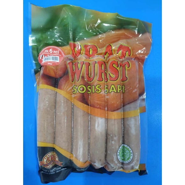 

sosis sapi bratwurst original