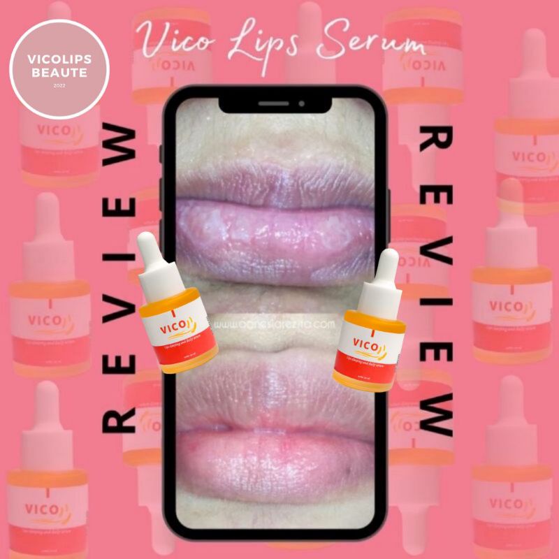 VICO LIP SERUM PEMERAH BIBIR PENCERAH BIBIR SERUM BIBIR TERAMPUH