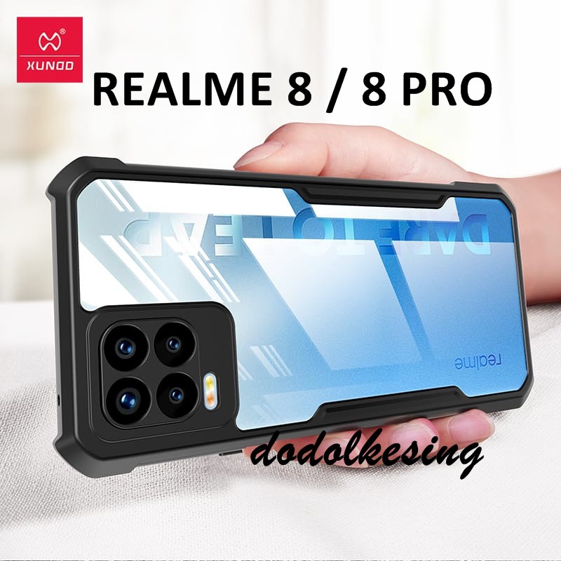 Realme 8 8 Pro Clear Case Cover TPU Hybrid Anti Shockproof