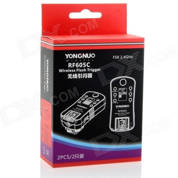 YONGNUO RF605C Wireless Flash Trigger for Canon