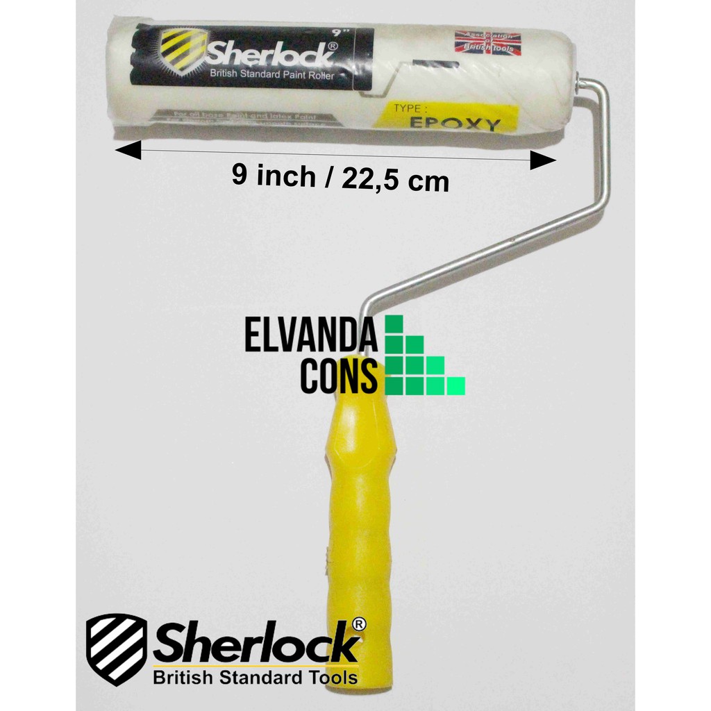 

Kuas Roll Sherlock Epoxy 9
