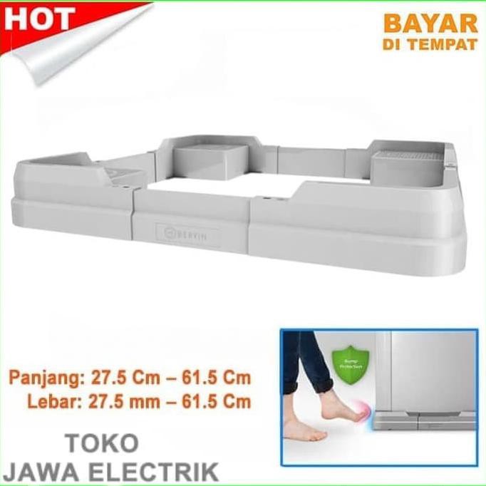 Bervin Stand Roda Kulkas / Kaki Kulkas Bos-50 - Promo 
