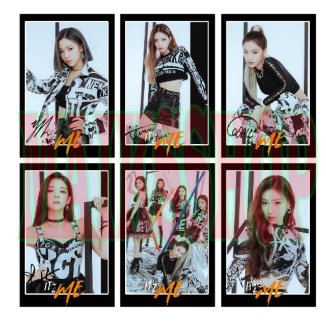 ITZY Itz Me Polaroid Kpop